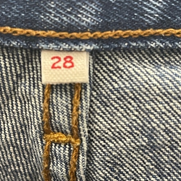 Levi’s white oak cone denim rare style 28 - Picture 9 of 10
